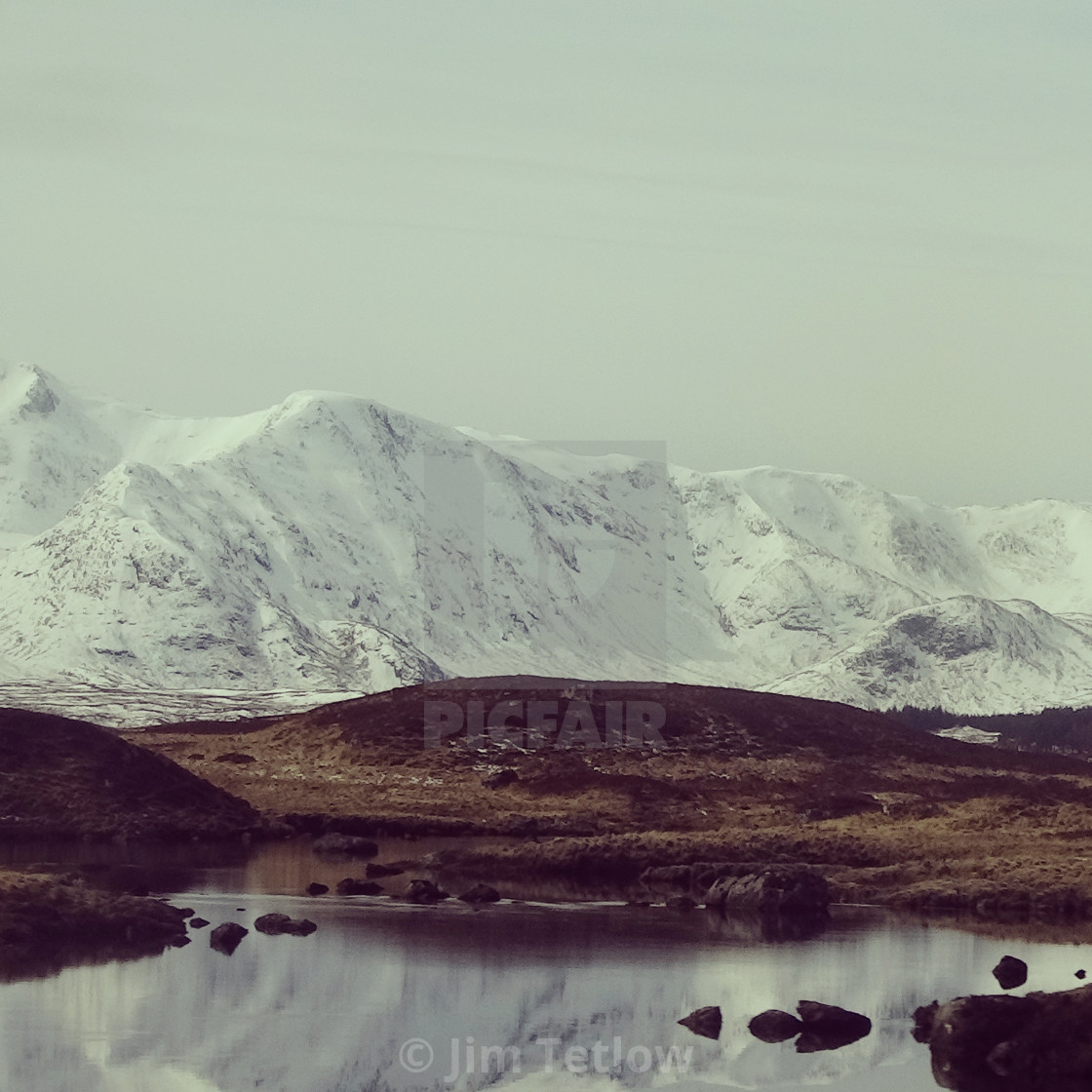 "Rannoch Moor" stock image