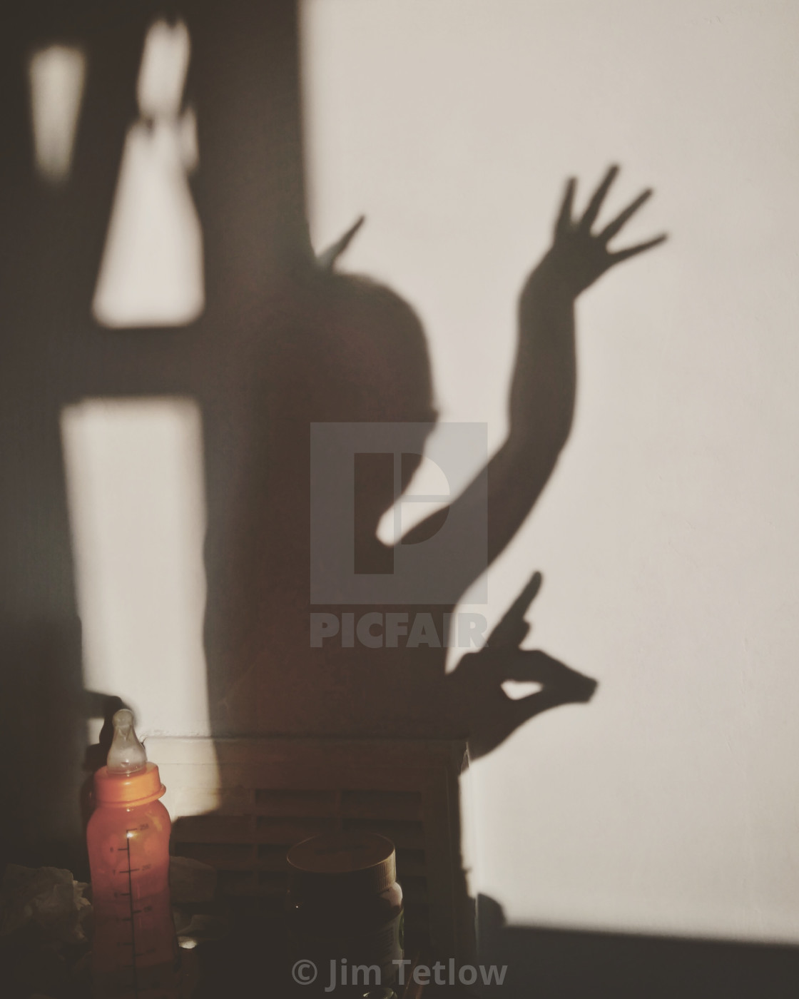 "Shadow Play" stock image