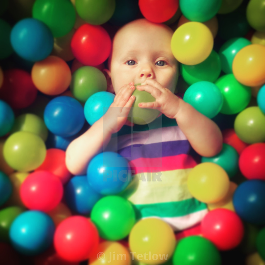 "Ball Pit" stock image