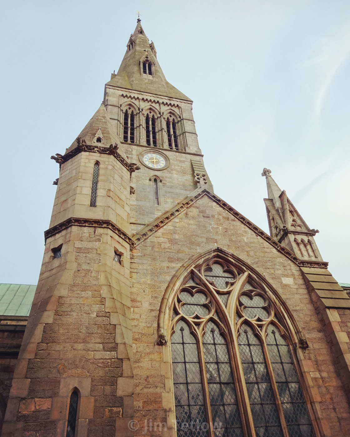 "Leicester Cathedral" stock image