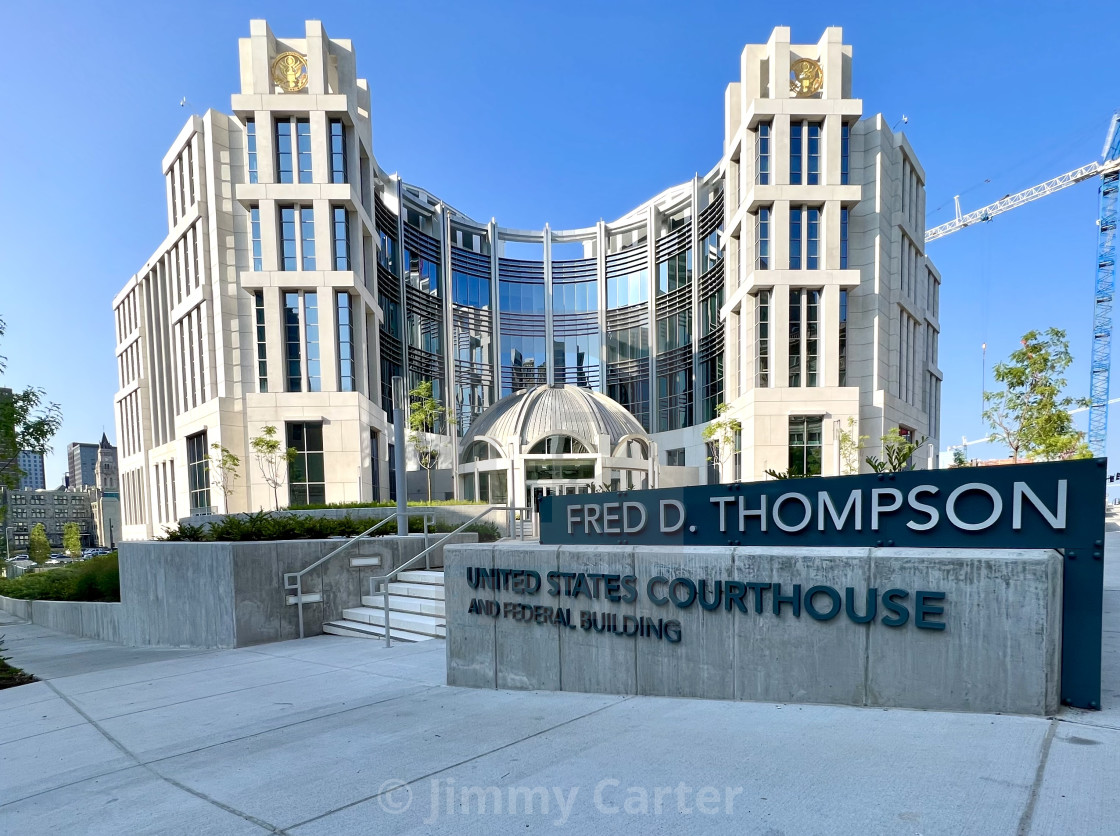 "Fred Thompson Federal Courthouse" stock image