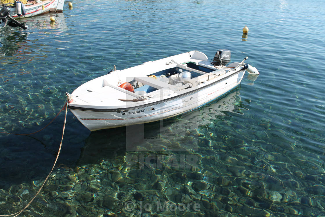 "Single boat" stock image