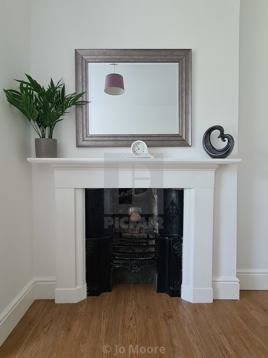 "Victorian fireplace" stock image