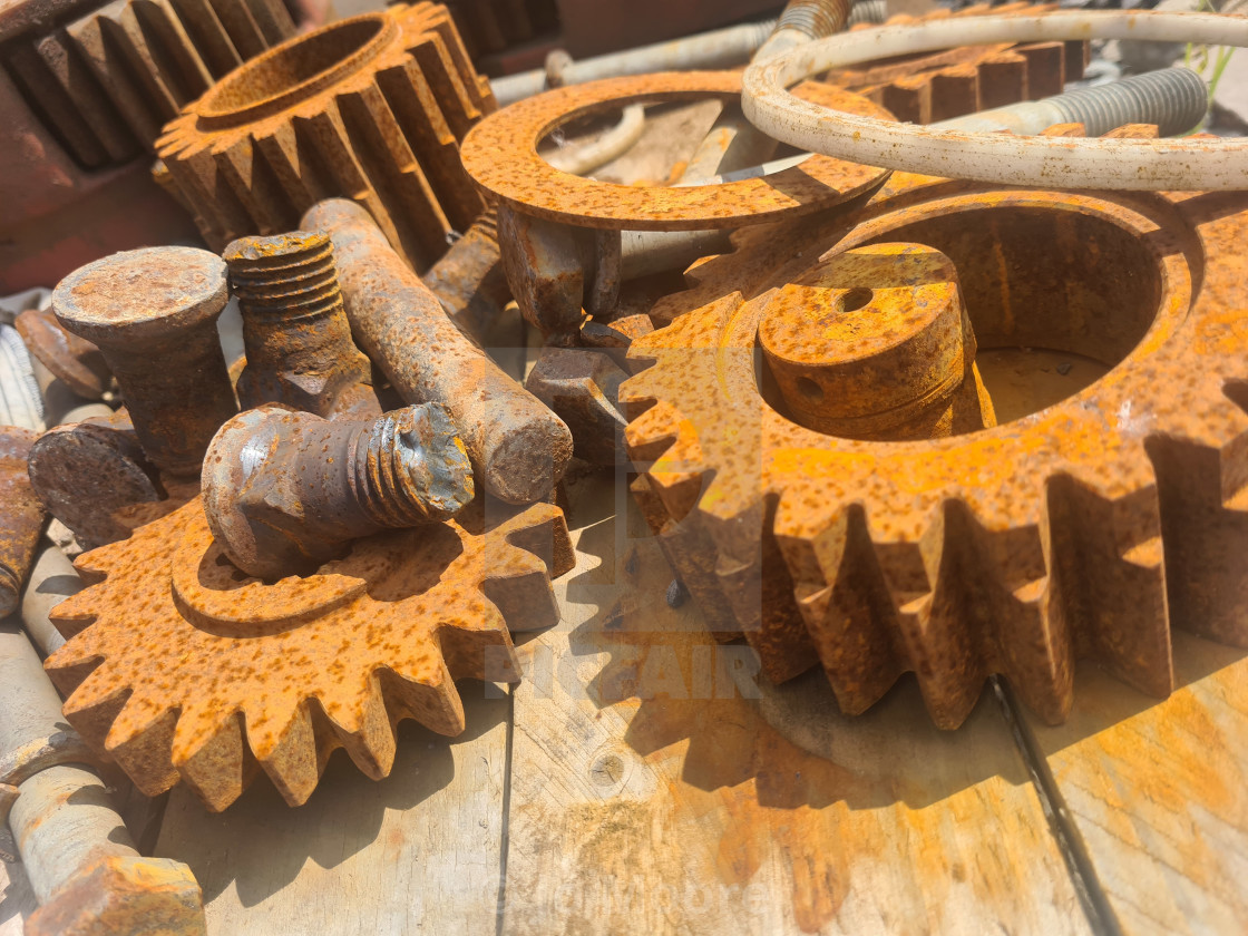 "Just another cog in the machine" stock image