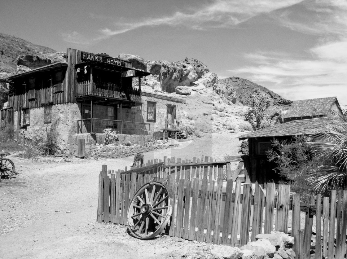 "California Ghost Town" stock image