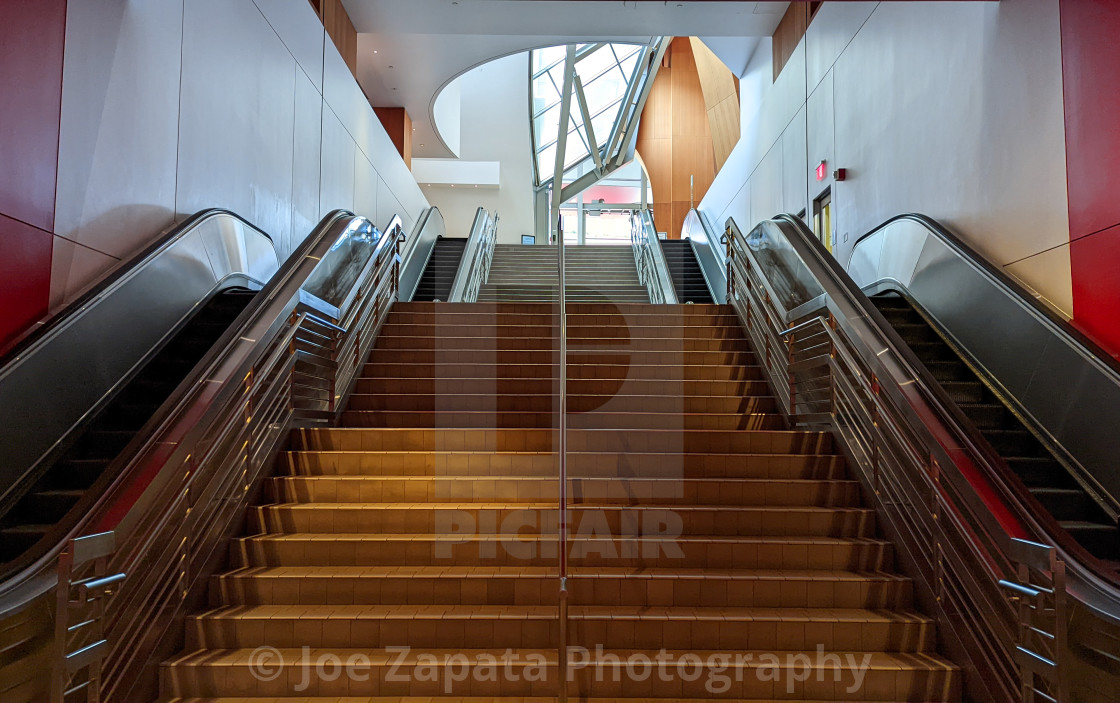 "Concert Hall Stairs" stock image