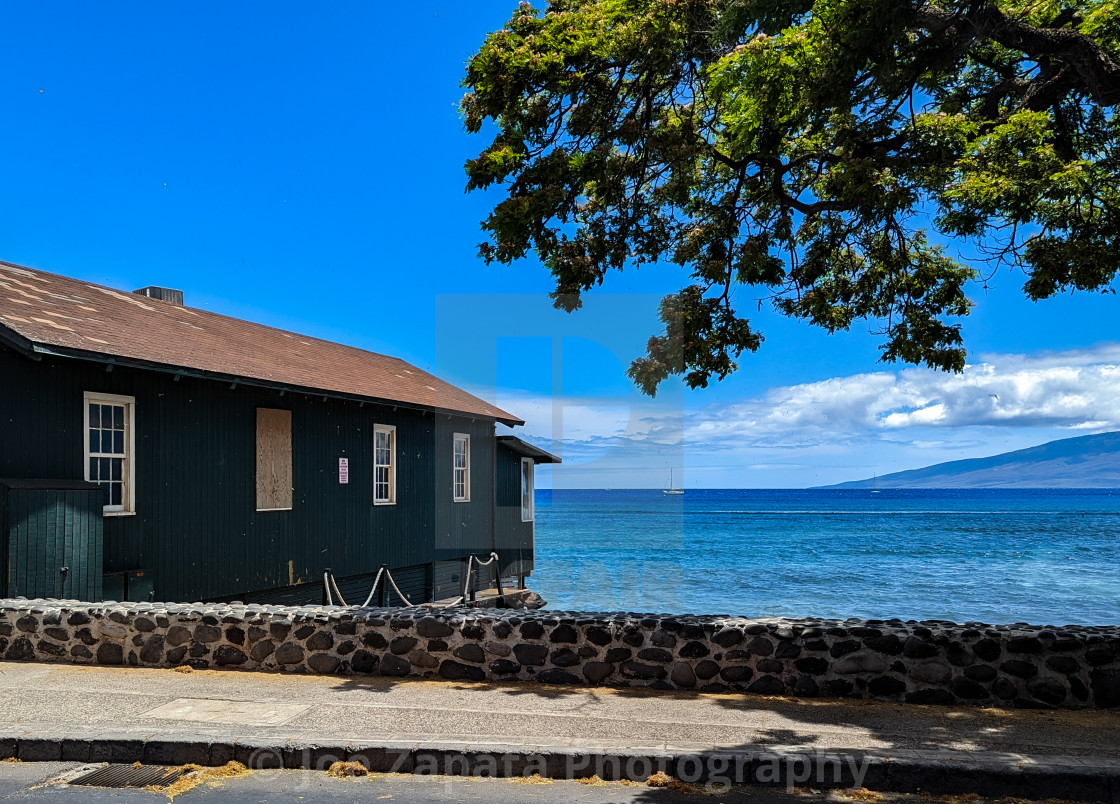 "Lahaina Coast in Maui" stock image