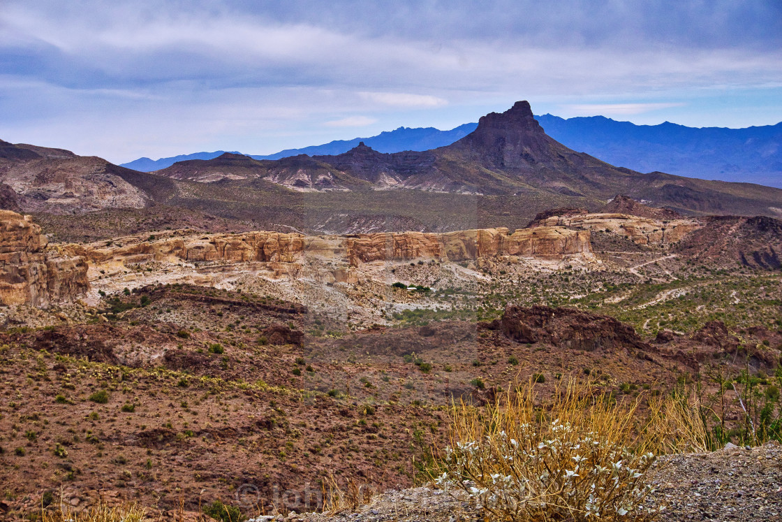 "Desert Contrasts" stock image