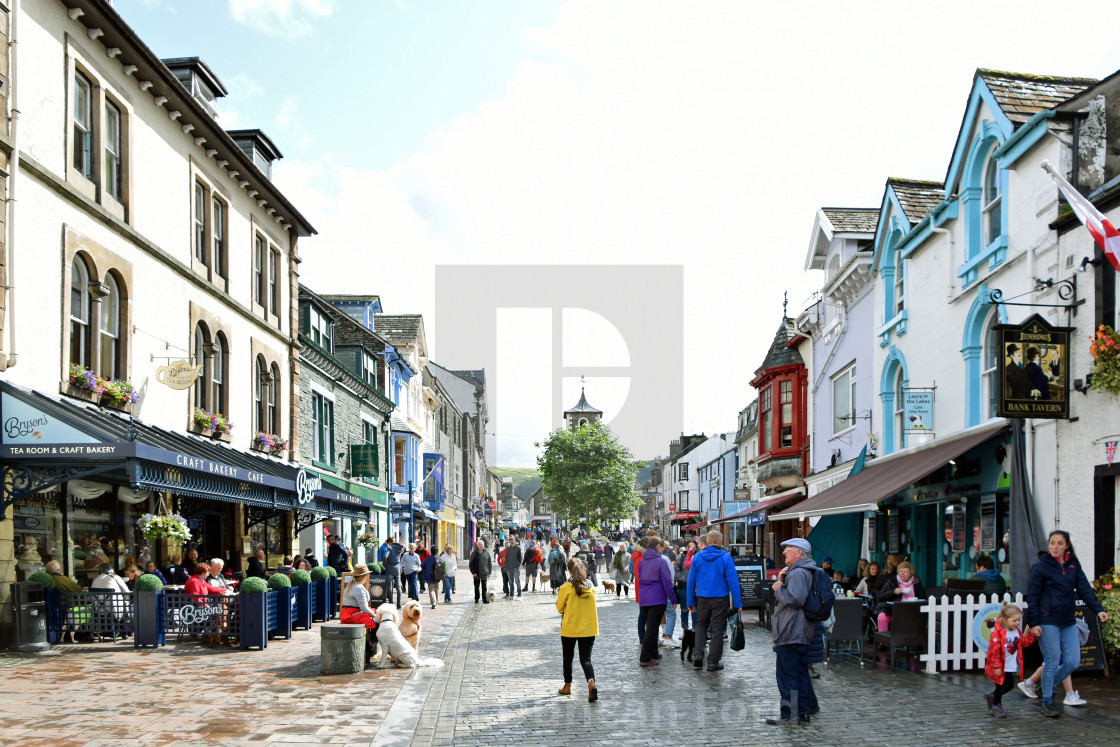 "Main Street, Sunday Afternoon" stock image