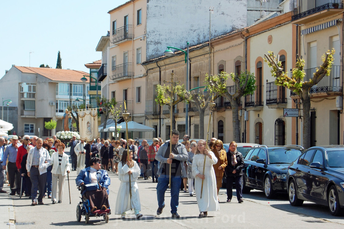 "Procession" stock image