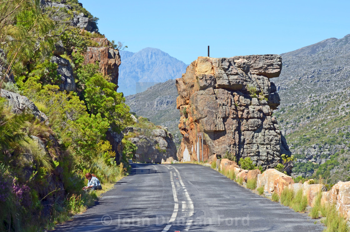 "Bain's Kloof Pass" stock image