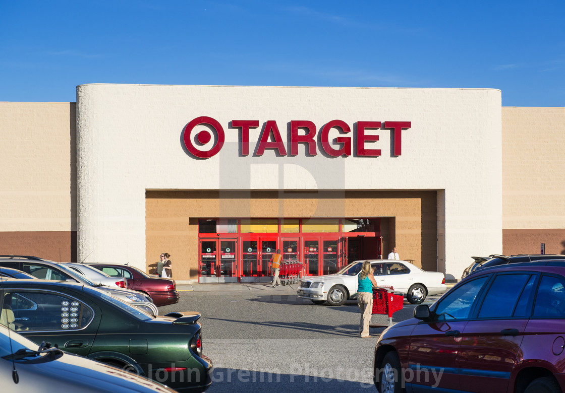 "Target discount store." stock image