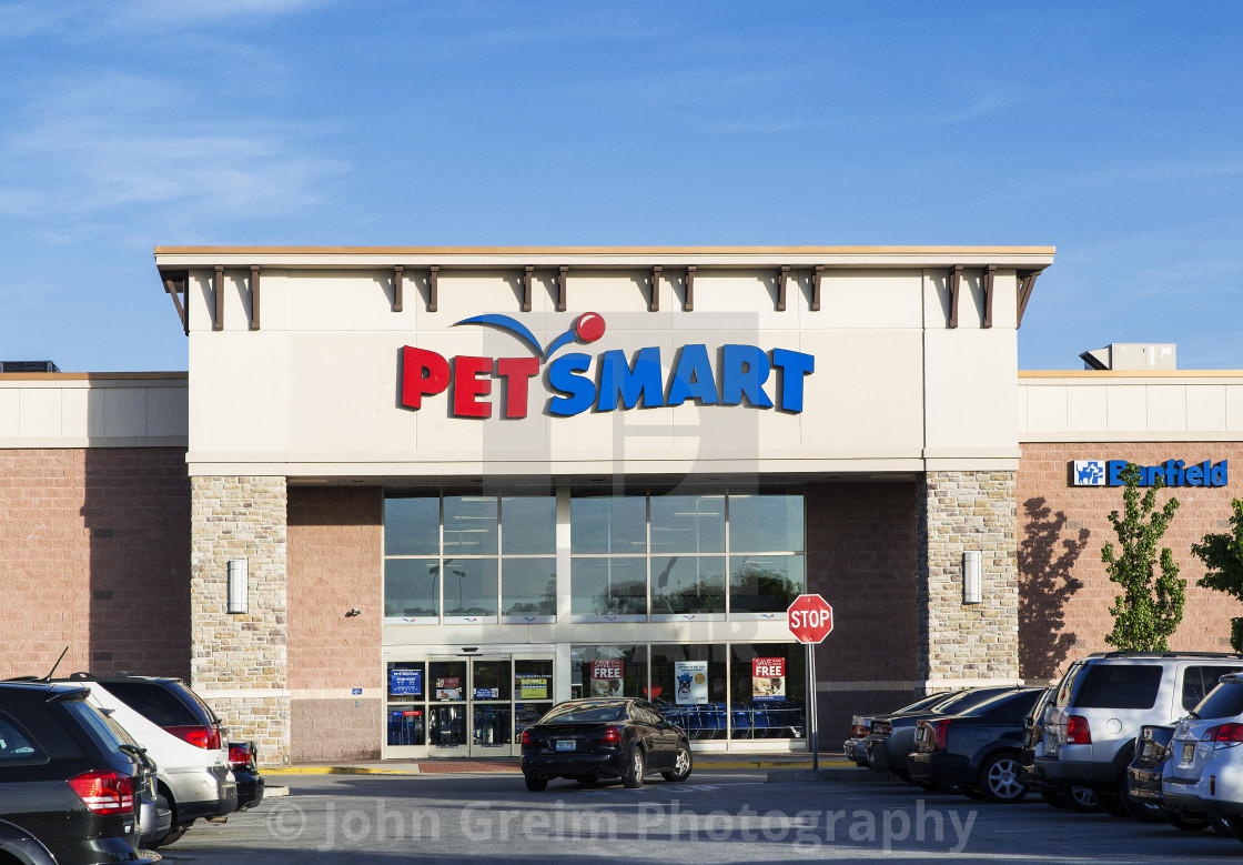 "Pet Smart store, New Jersey, USA" stock image