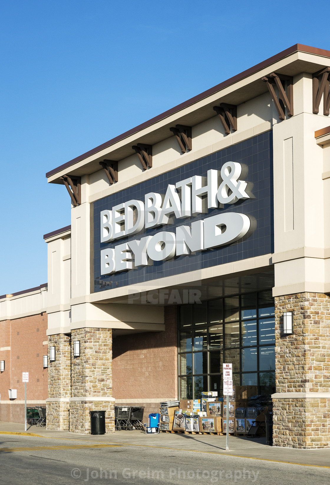 "Bed, Bath and Beyond store, New Jersey, USA" stock image