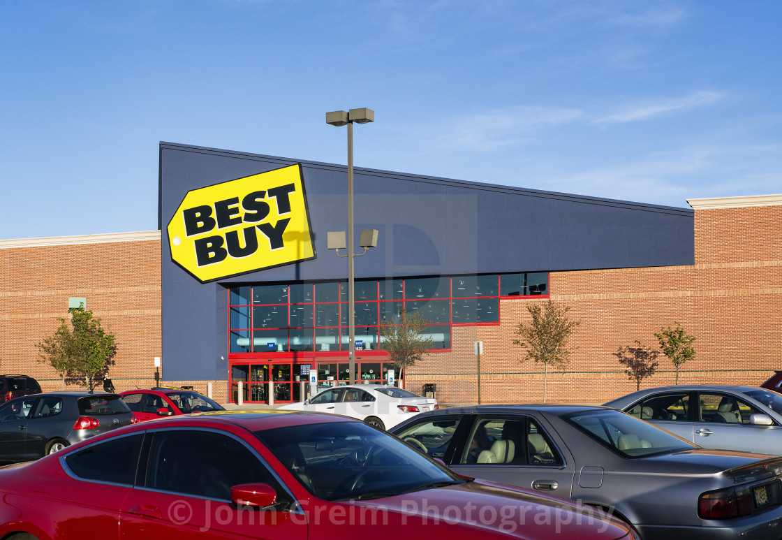 "Best Buy store, New Jersey, USA" stock image