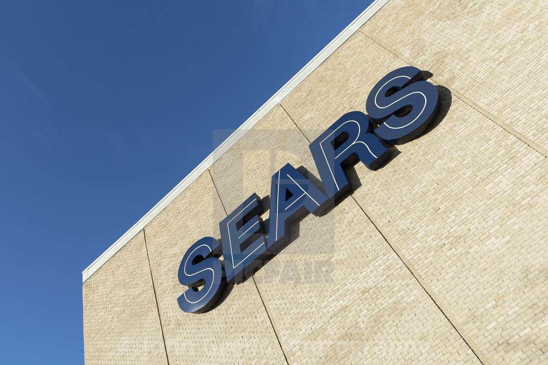 "Sears retail store, Moorestown, New Jersey, USA" stock image