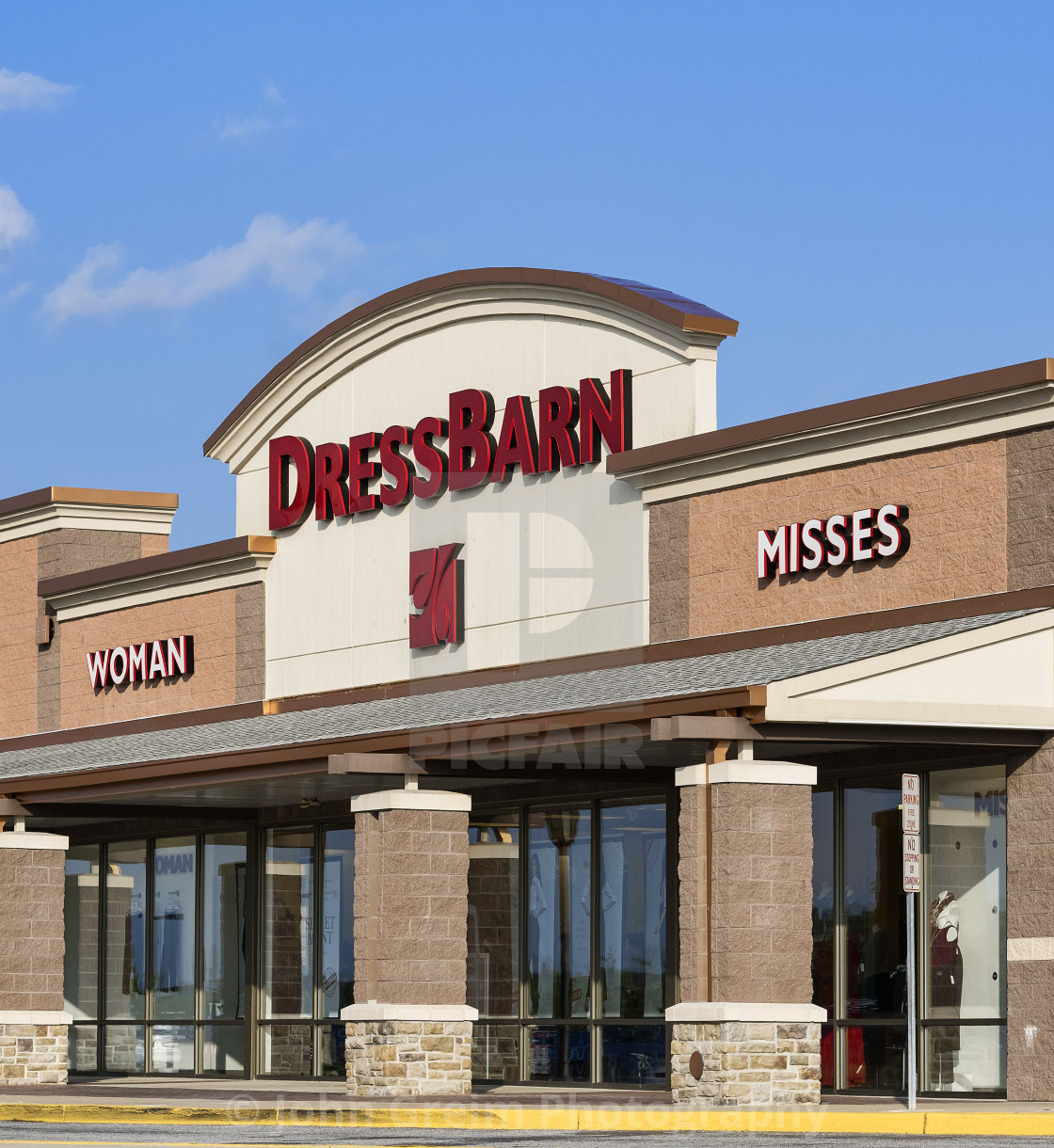 "Dress Barn retail clothing store, Mount Laural, New Jersey, USA" stock image