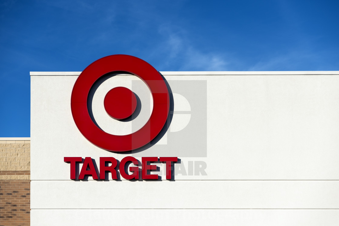 "Target Store exterior, Atlanta, Georgia, USA" stock image