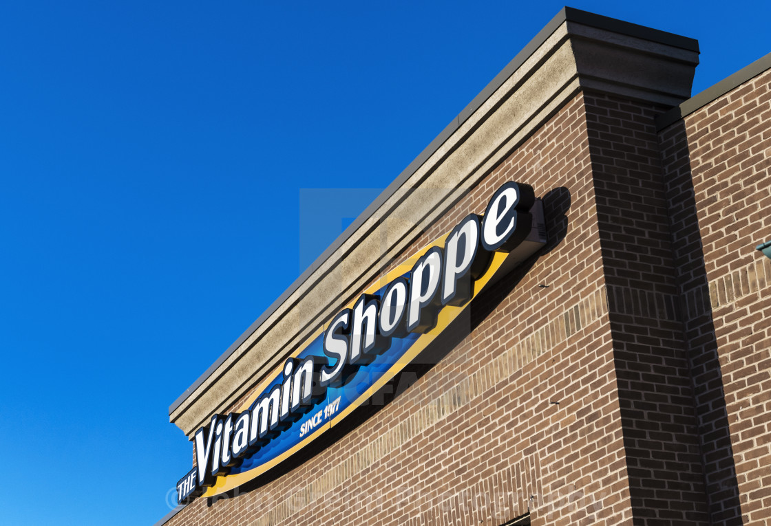 "The Vitamin Shoppe store" stock image