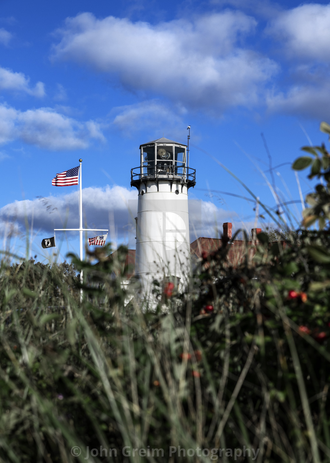 "Chatam Lighthouse, Cape Cod, Massachusetts" stock image