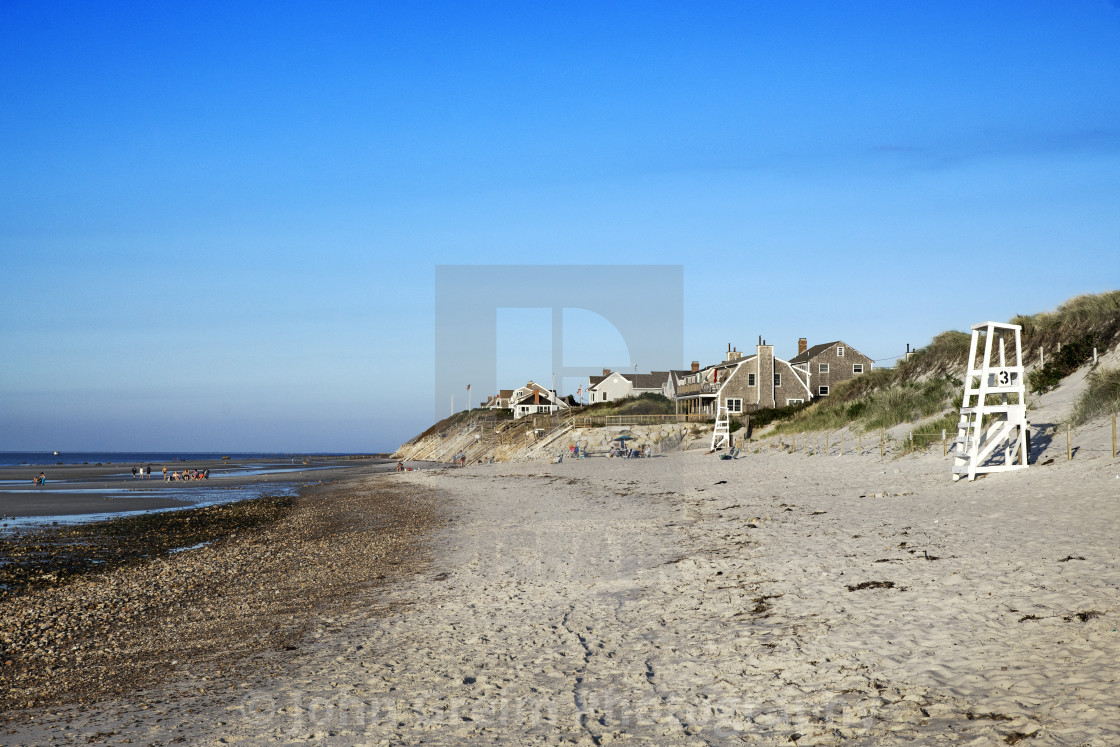 "Mayflower Beach, Dennis, Cape Cod" stock image