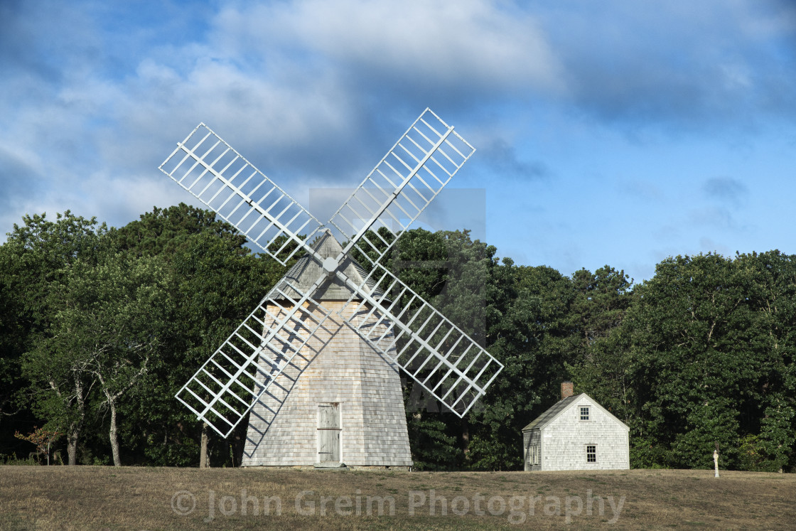 "Windmill at Drummer Boy Park" stock image