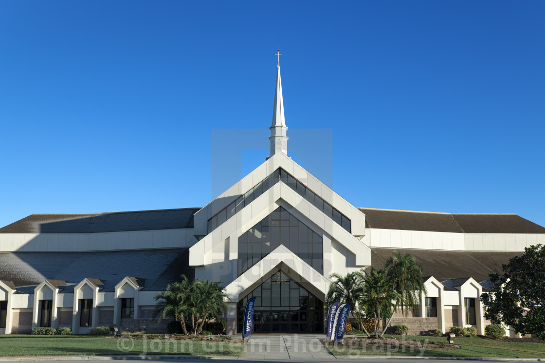 "Victory Church and Academy" stock image