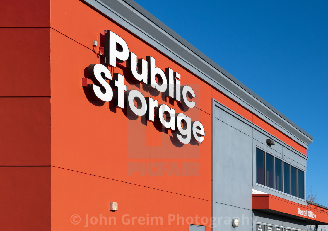 "Public Storage self storage facility in Naples, Florida" stock image