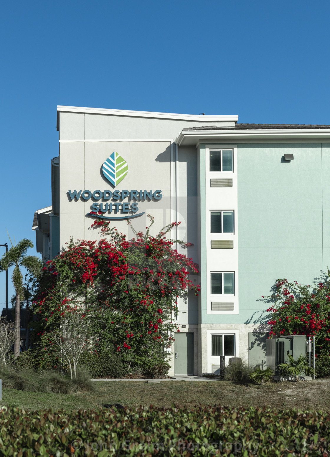 "Woodspring Suites extended stay hotel" stock image