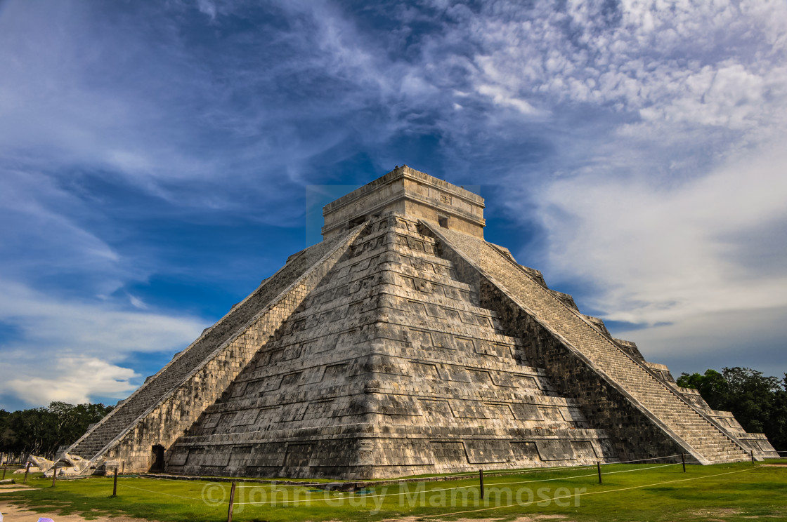 "CHICHENITZA, MEXICO" stock image