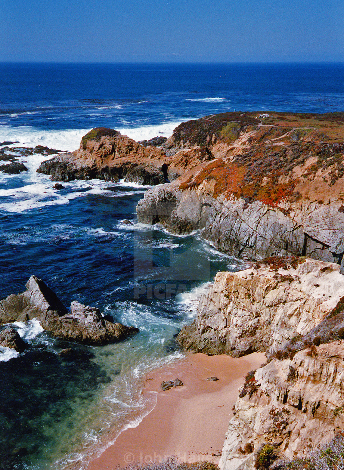 "Sunny day, Big Sur Coast" stock image