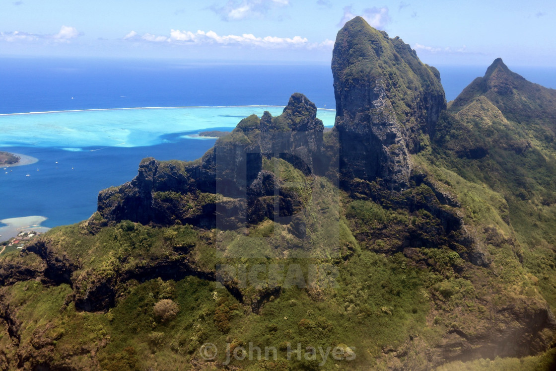 "Mount Otemanu" stock image