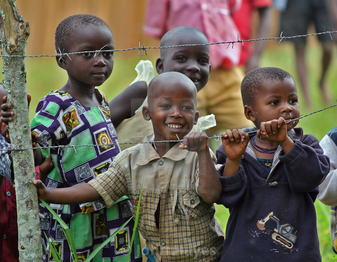 "Uganda school children" stock image
