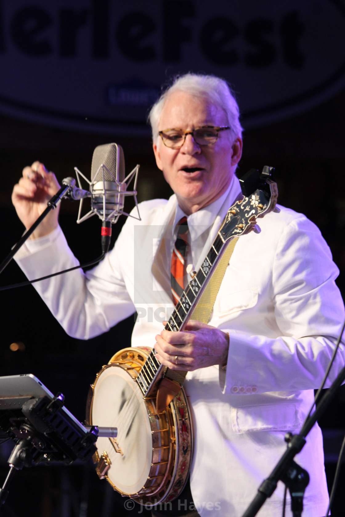 "Steve Martin, Merlefest 2010" stock image