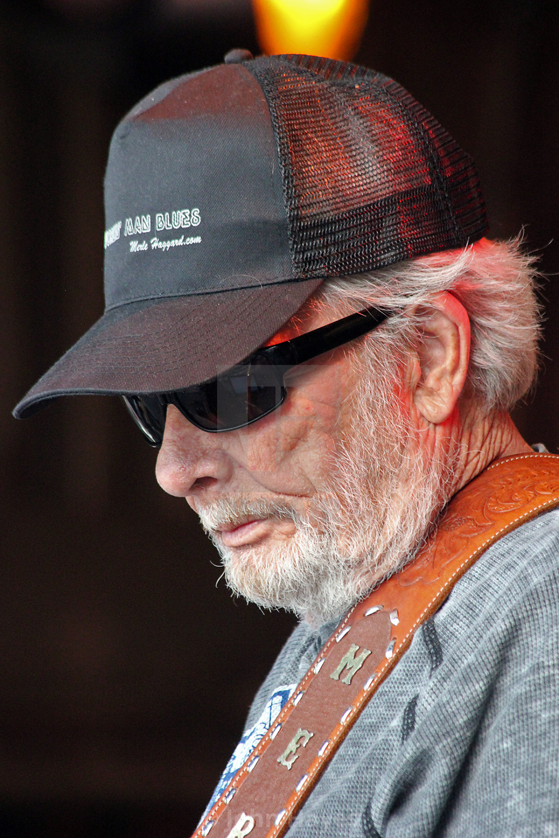 "Merle haggard,Merlefest 2014" stock image