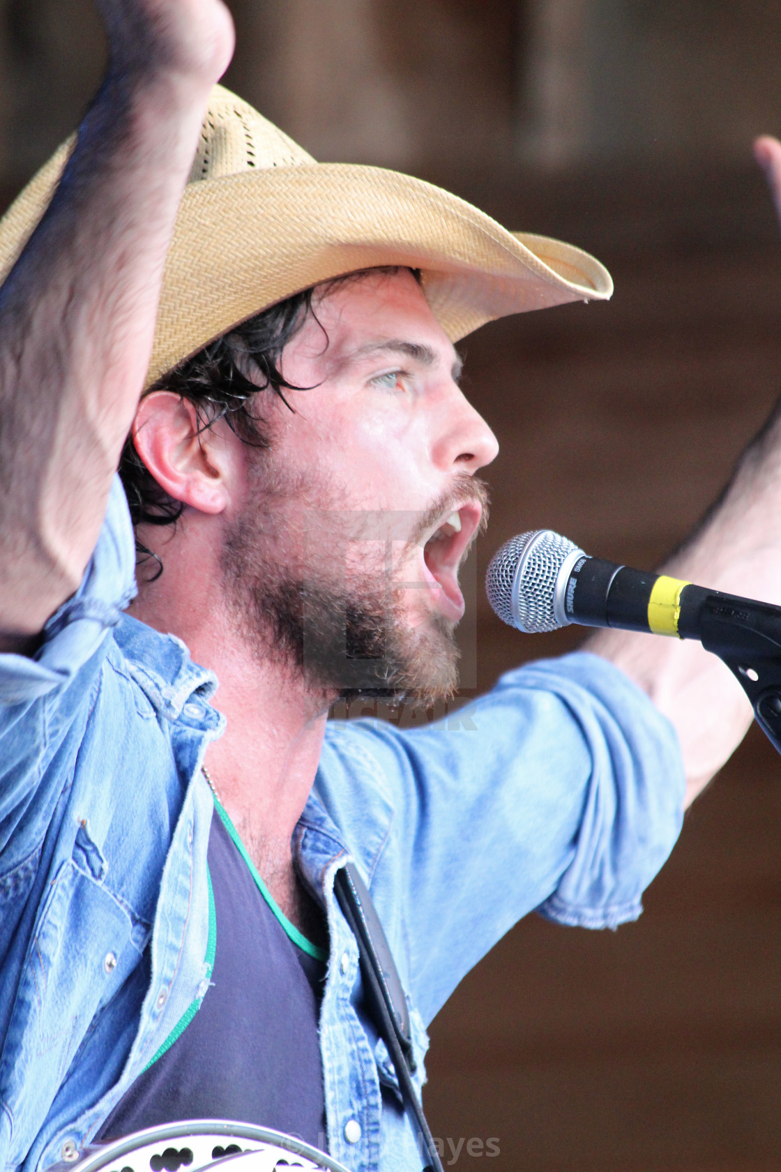 "Scott Avett,Merlefest 2010" stock image