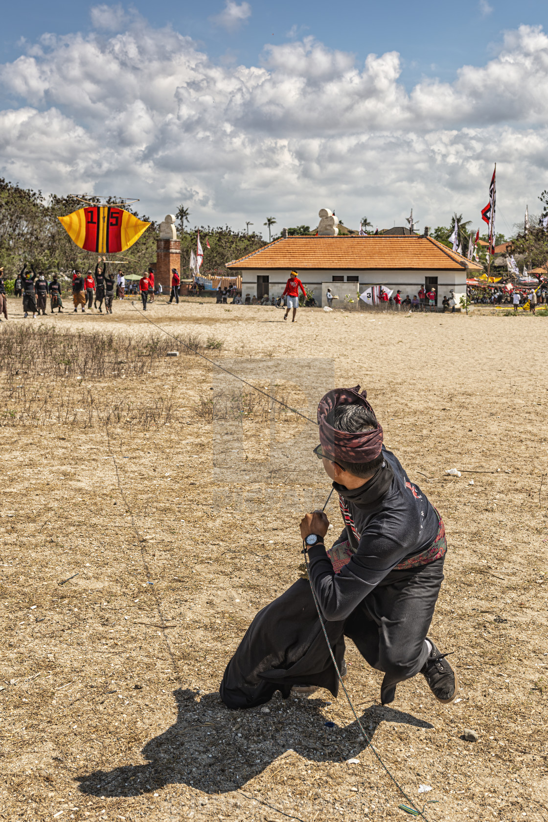 "Bali Kite Festival" stock image