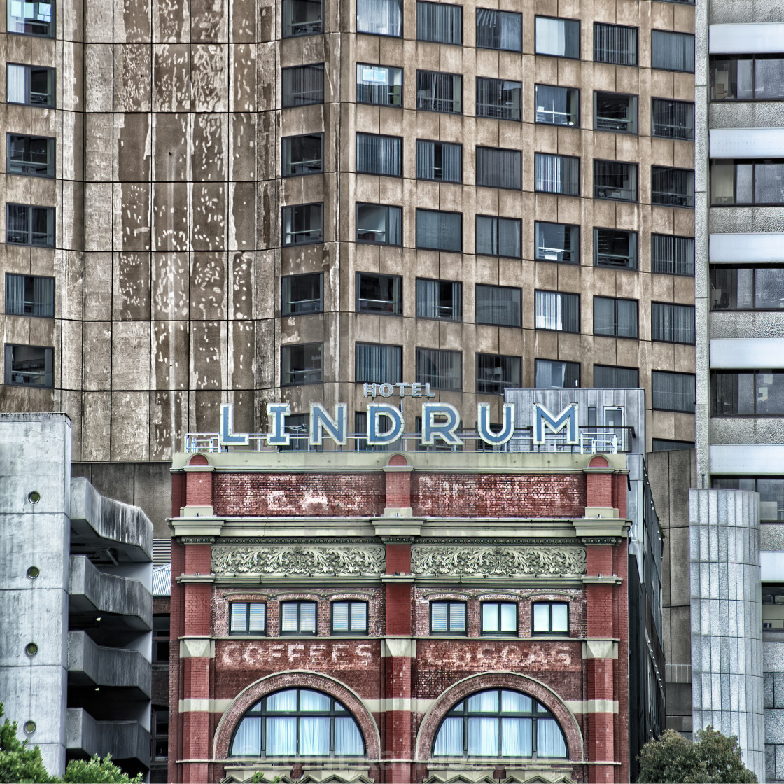 "Melbourne's Historic Lindrum Hotel" stock image