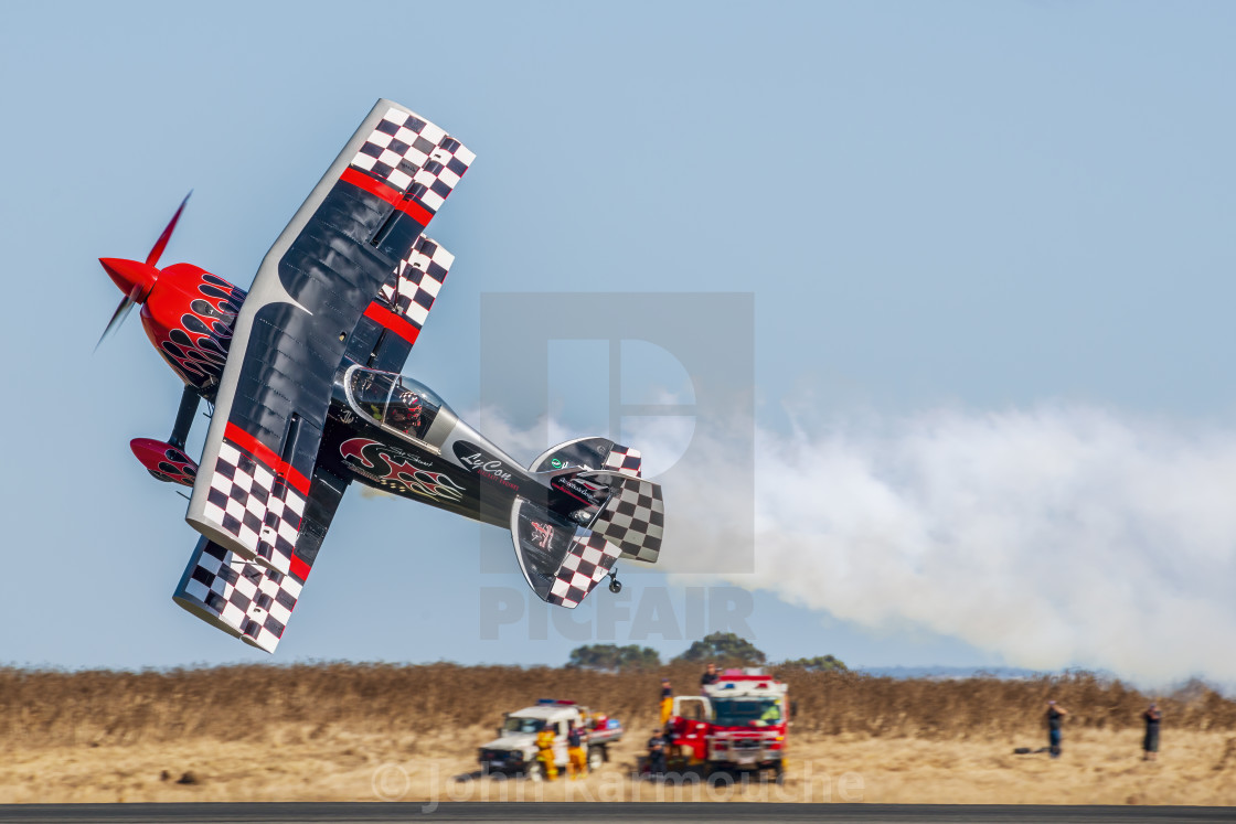 "Almost Out of Control" by John Karmouche - $6.32 "Almost Out of Control" stock image