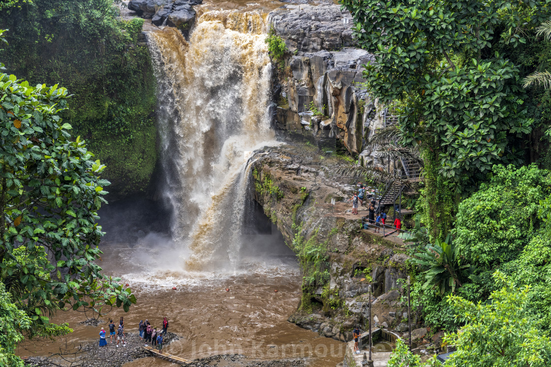 "Tegenungan Waterfall Bali" stock image