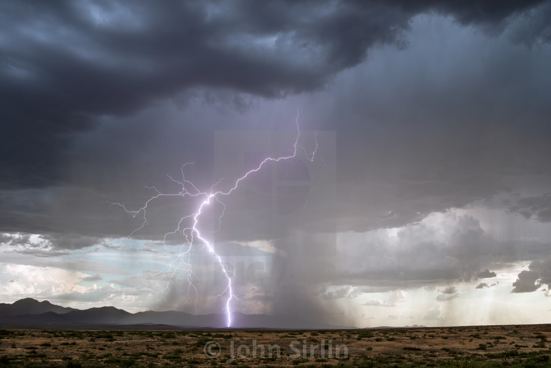 "Lightning storm" by John Sirlin - $29.56 "Lightning storm" stock image