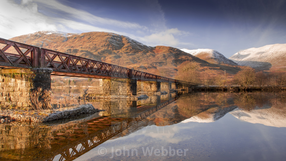 "River Awe Scotland" stock image