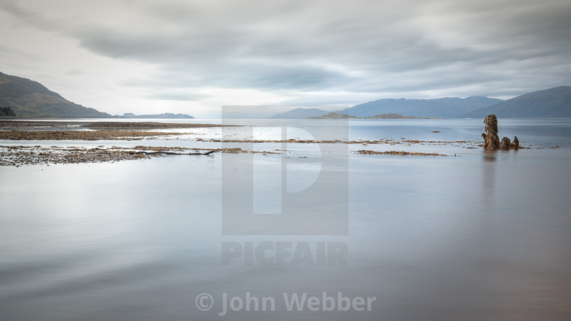 "At peace with the world" stock image