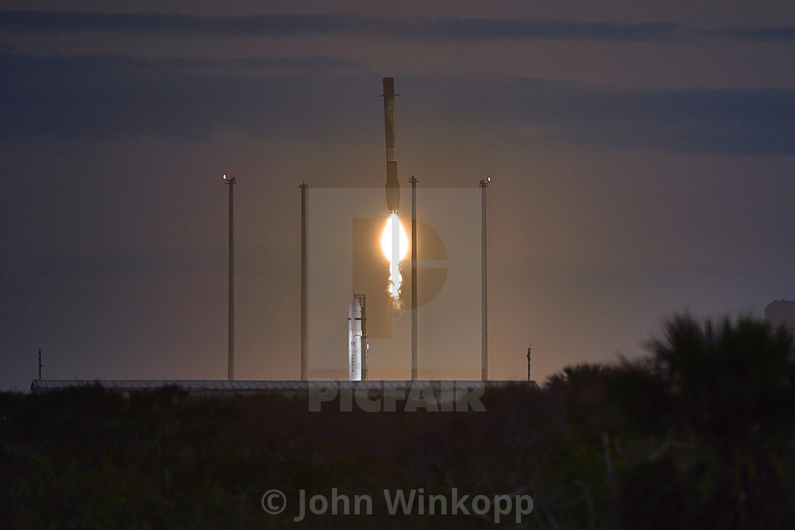 "SpaceX Falcon9 Booster Lands" by John Winkopp - $15.33 "SpaceX Falcon9 Booster Lands" stock image