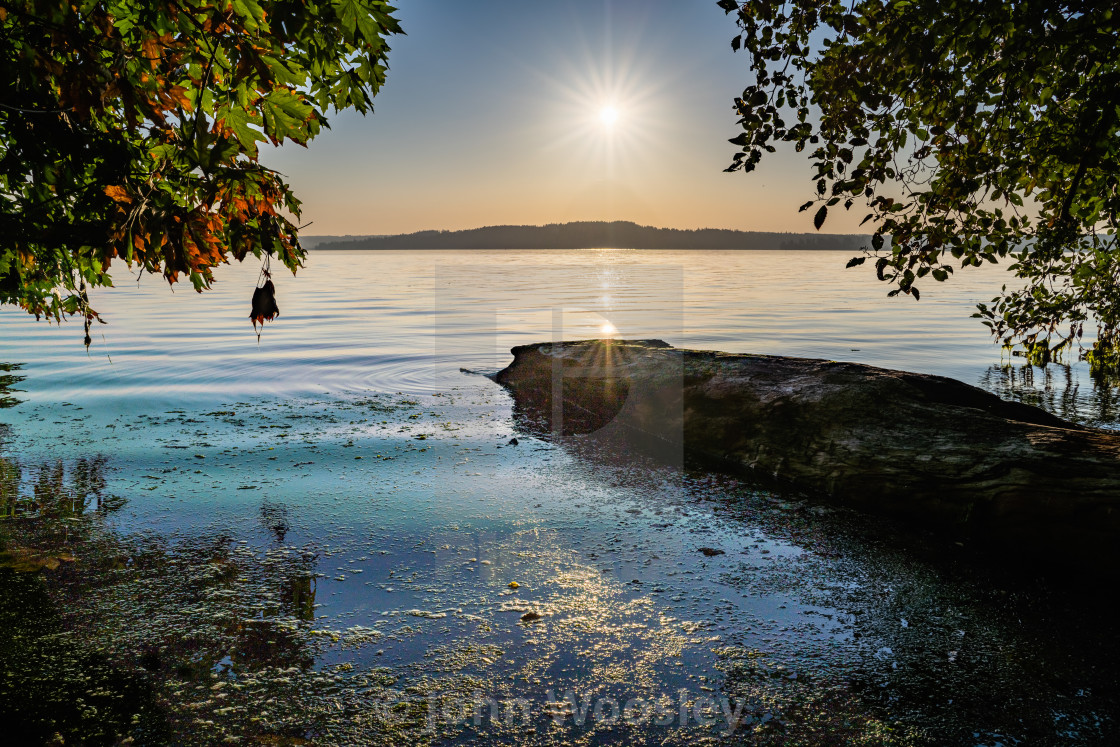 "Calm Morning" stock image