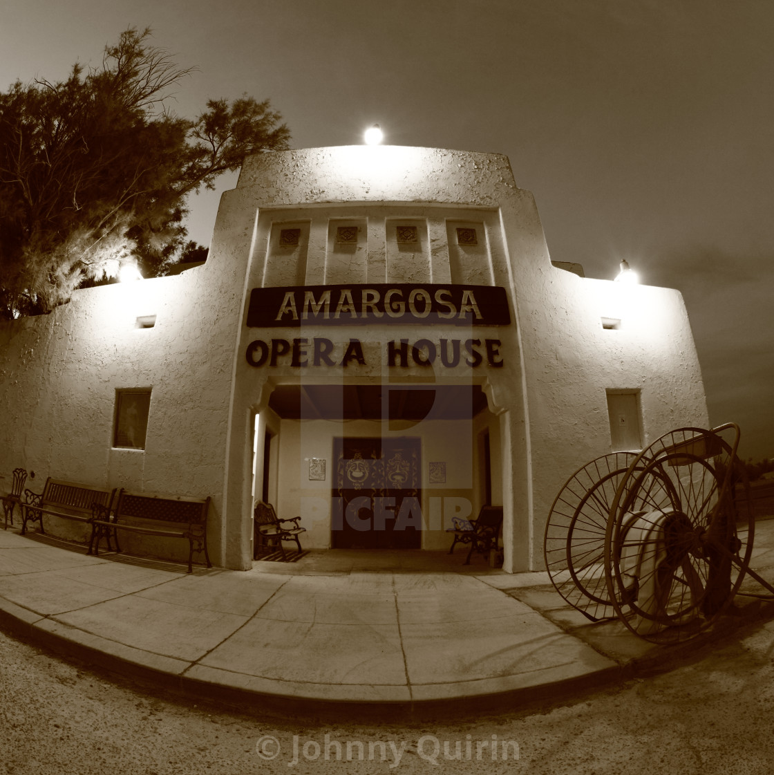 "Amargosa Opera House, Death Valley Junction" stock image