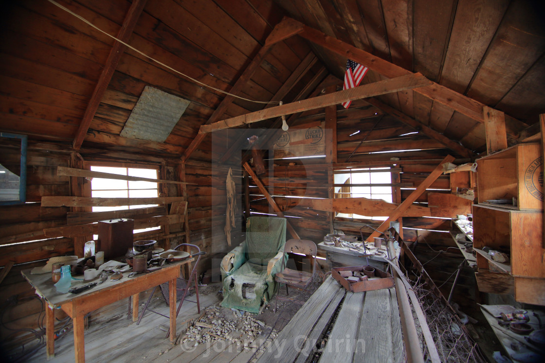 "Abandoned Cabin" stock image
