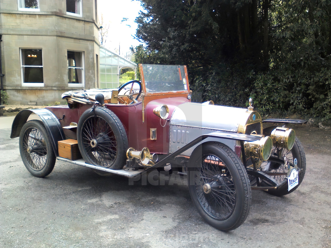 "Gregoire Phaeton, Veteran French Car" stock image