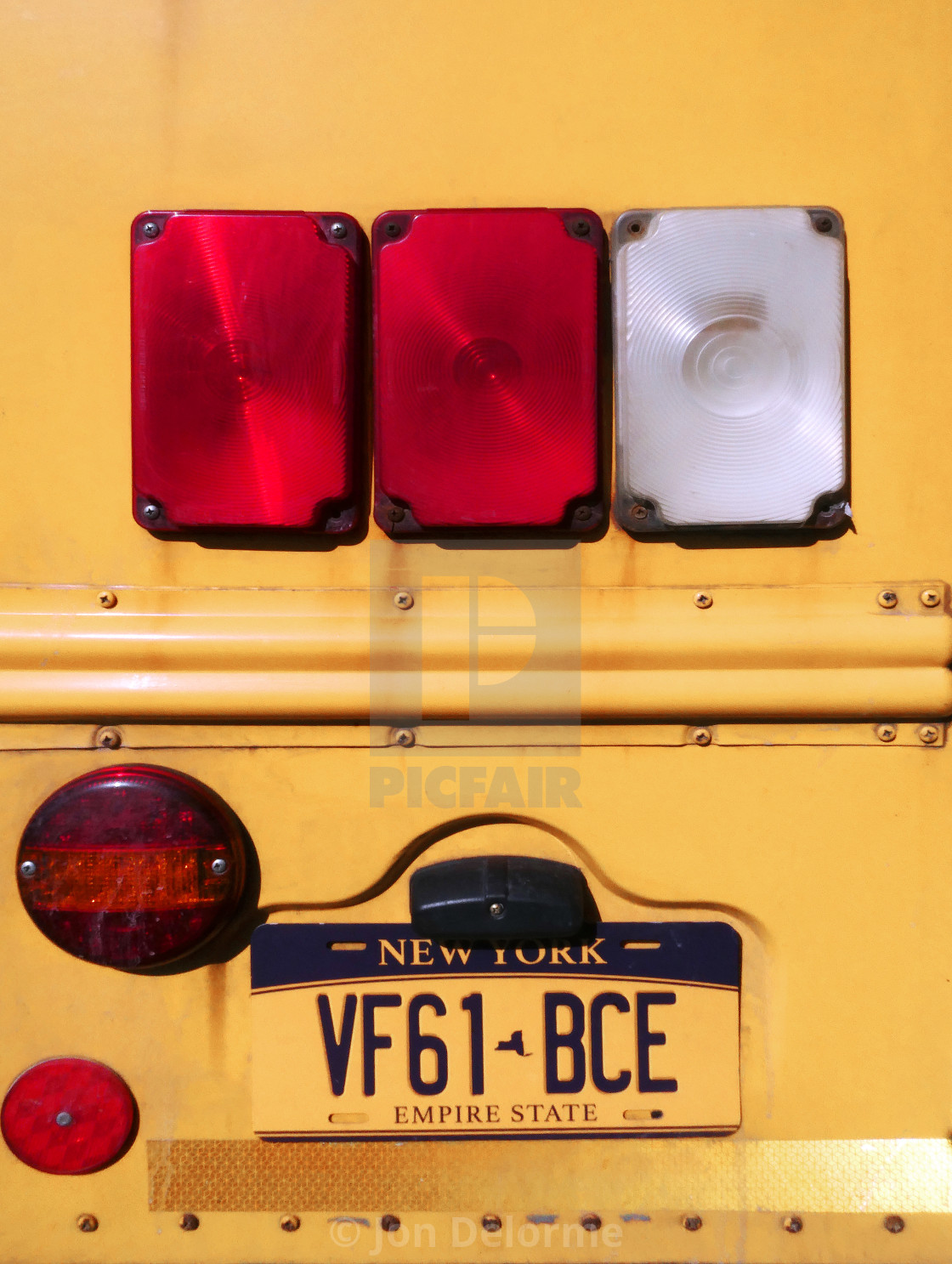 "American School Bus" stock image