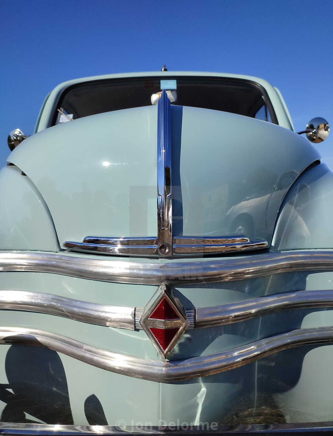 "Renault 4CV, vintage French car." stock image